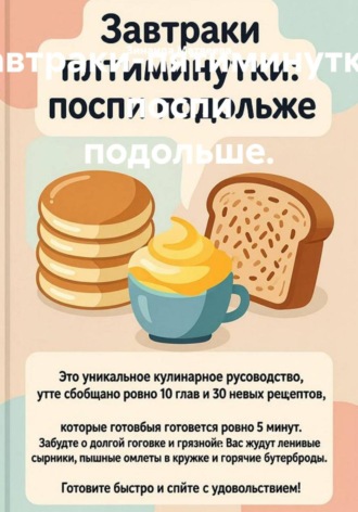 Завтраки-пятиминутки: поспи подольше.